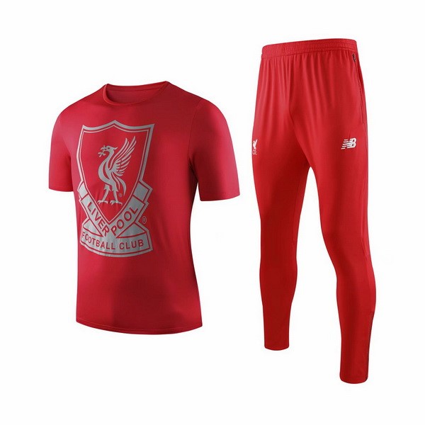 Camiseta de Entrenamiento Liverpool Conjunto Completo 2019 2020 Rojo